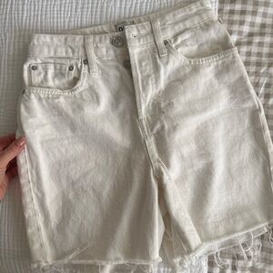 Women's White Denim Shorts 90’s